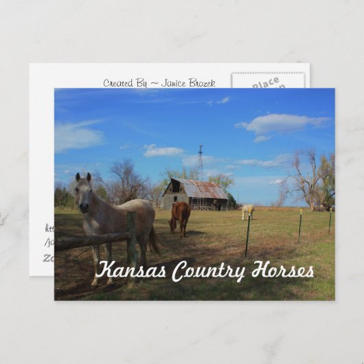 Carte postale (Devant / Derrière)