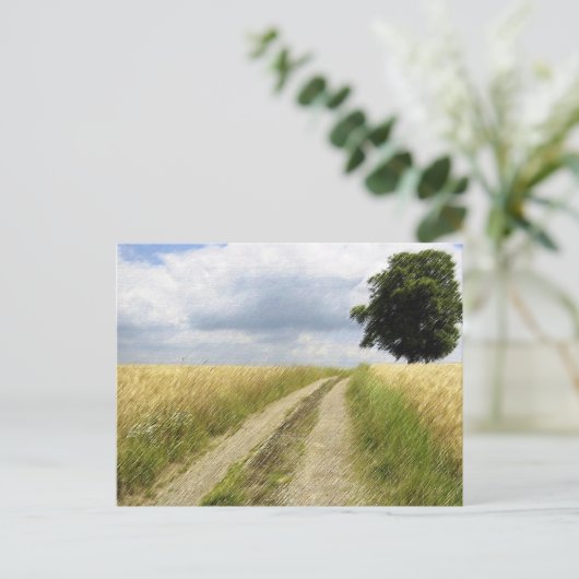 Carte postale (Debout devant)