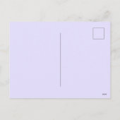 Carte postale (Dos)