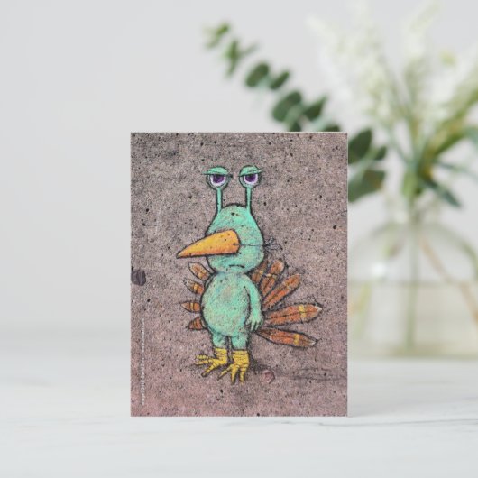 carte postale (Debout devant)