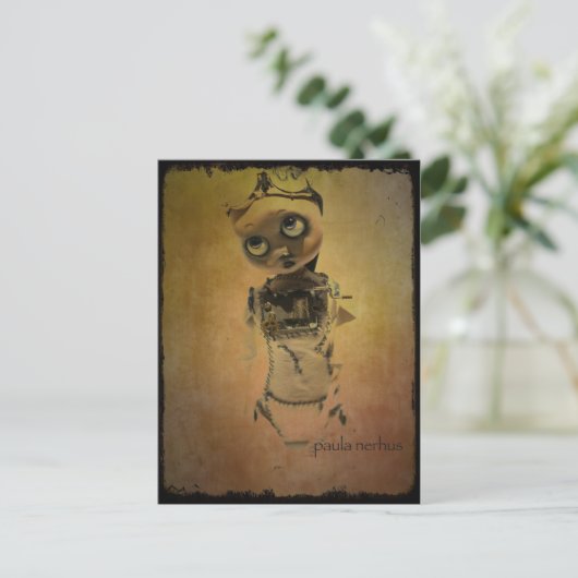 carte postale (Debout devant)