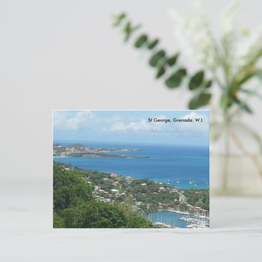 Carte postale (Debout devant)