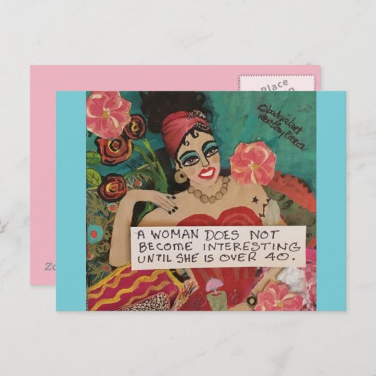 CARTE POSTALE (Devant / Derrière)