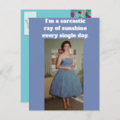 CARTE POSTALE (Devant / Derrière)