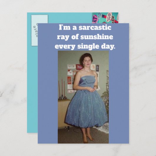 CARTE POSTALE (Devant / Derrière)