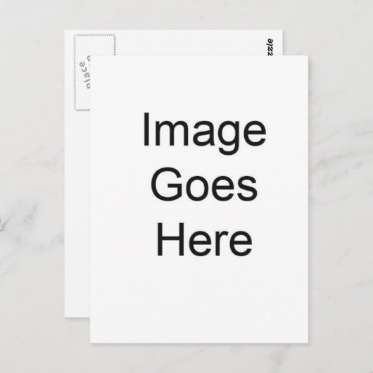 Carte postale (Devant / Derrière)