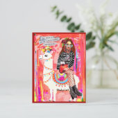 CARTE POSTALE (Debout devant)