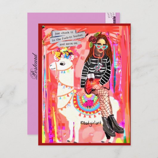 CARTE POSTALE (Devant / Derrière)