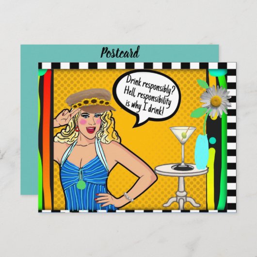 Carte postale (Devant / Derrière)