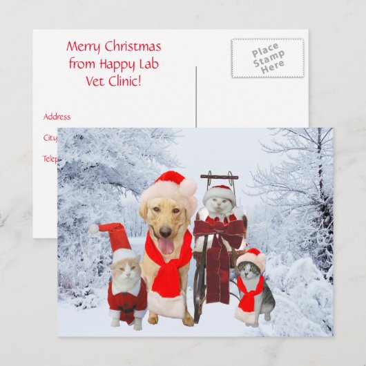 Carte postale (Devant / Derrière)