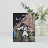 Carte postale (Debout devant)