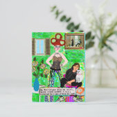 CARTE POSTALE (Debout devant)