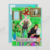 CARTE POSTALE (Devant / Derrière)