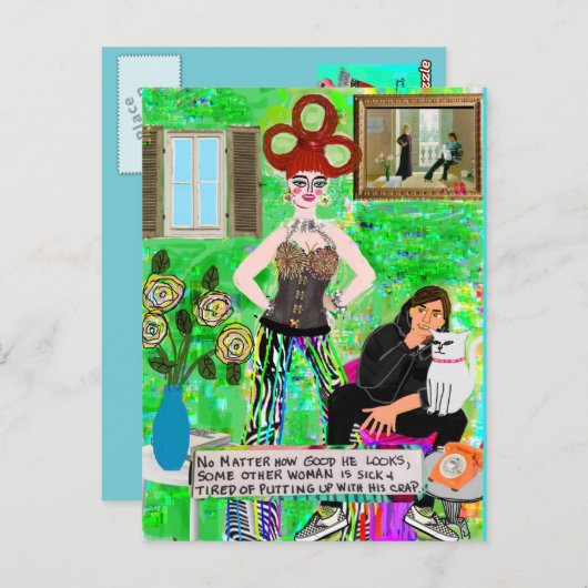 CARTE POSTALE (Devant / Derrière)