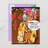 CARTE POSTALE (Devant / Derrière)