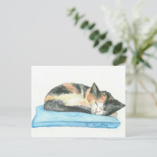 Carte postale (Debout devant)