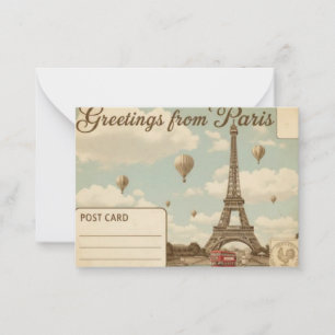 CARTE POSTALE