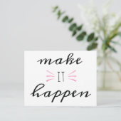 Carte postale (Debout devant)