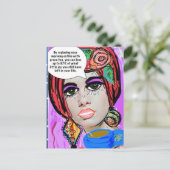 CARTE POSTALE (Debout devant)