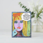 CARTE POSTALE (Debout devant)