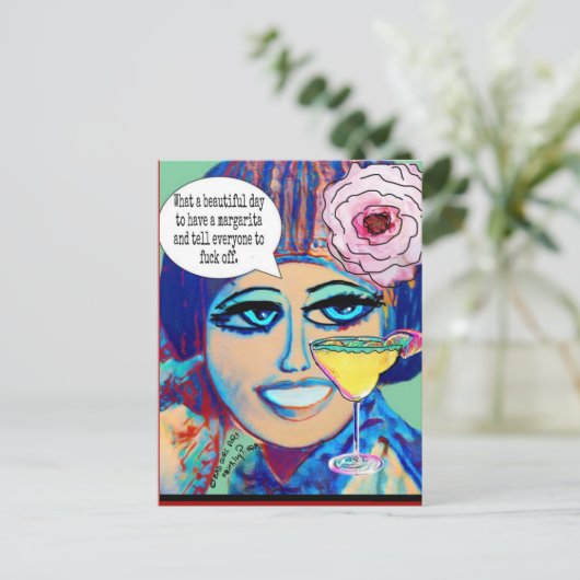 CARTE POSTALE (Debout devant)