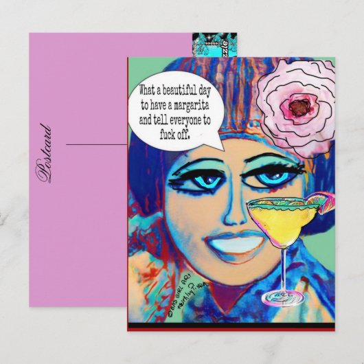 CARTE POSTALE (Devant / Derrière)