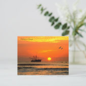 Carte postale (Debout devant)