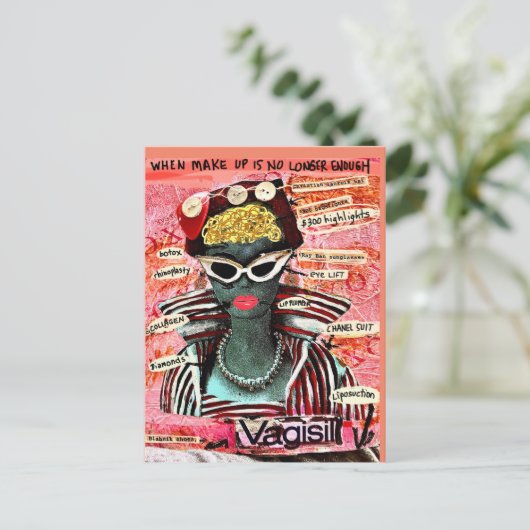 CARTE POSTALE (Debout devant)