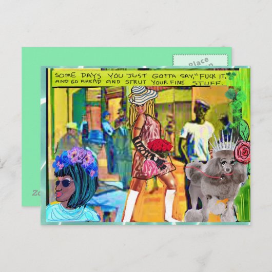 Carte postale (Devant / Derrière)