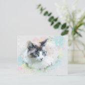 carte postale (Debout devant)