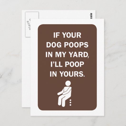 Carte postale (Devant / Derrière)