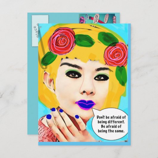 CARTE POSTALE (Devant / Derrière)