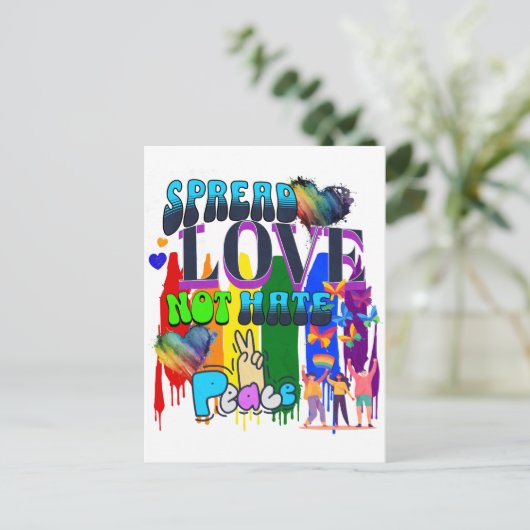 Carte postale (Debout devant)