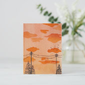 Carte postale (Debout devant)