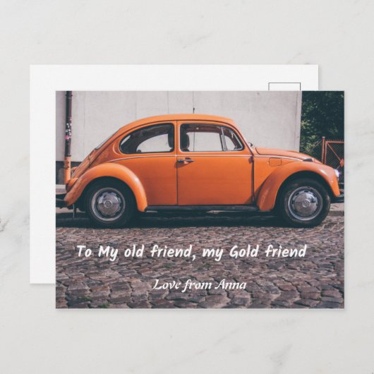 Carte postale (Devant / Derrière)