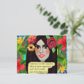 Carte postale (Debout devant)