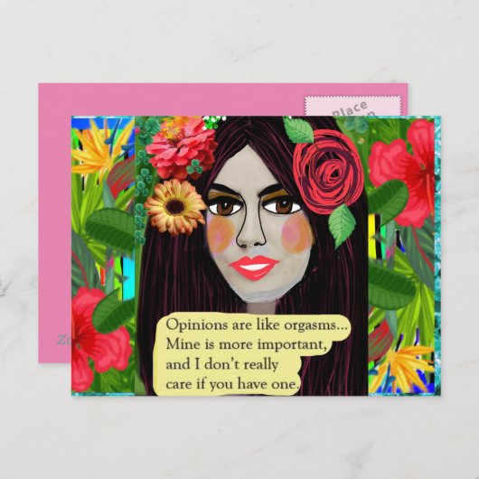 Carte postale (Devant / Derrière)