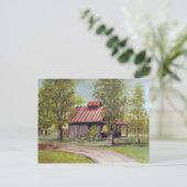 Carte postale (Debout devant)