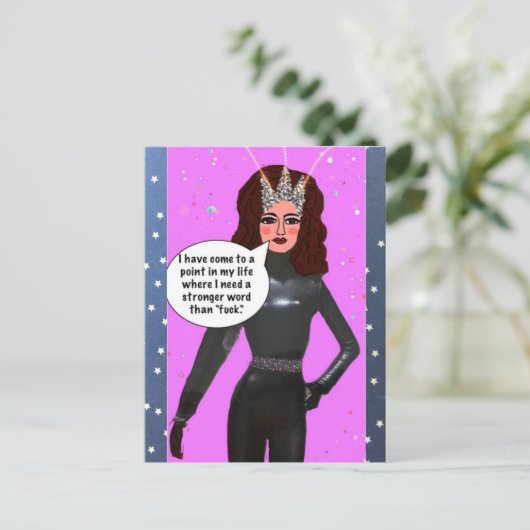 CARTE POSTALE (Debout devant)