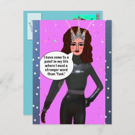 CARTE POSTALE (Devant / Derrière)