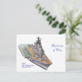 Carte postale (Debout devant)