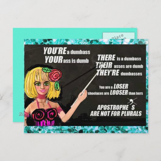 Carte postale (Devant / Derrière)