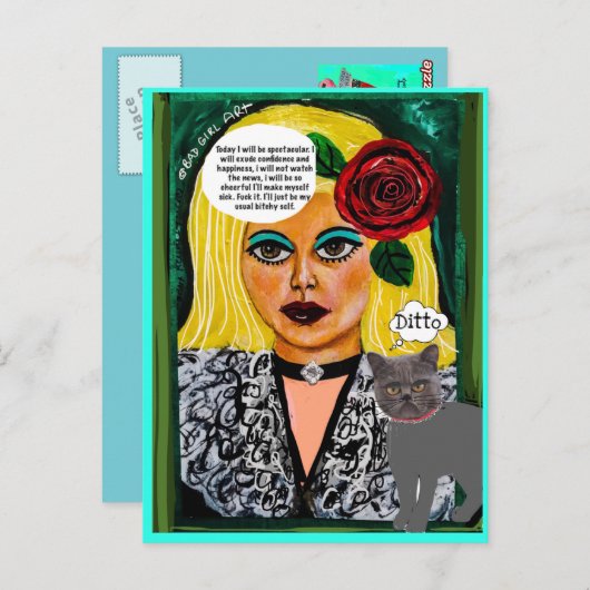 CARTE POSTALE (Devant / Derrière)