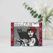 Carte postale (Debout devant)