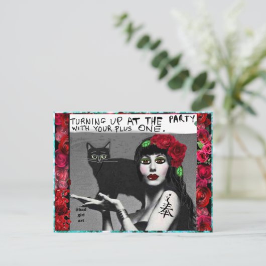 Carte postale (Debout devant)