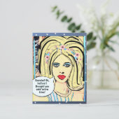 CARTE POSTALE (Debout devant)