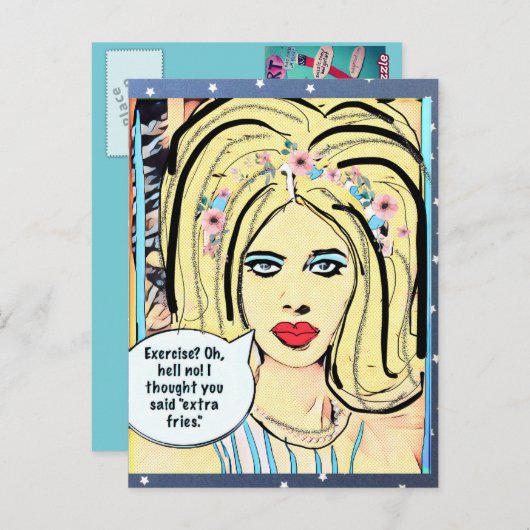 CARTE POSTALE (Devant / Derrière)