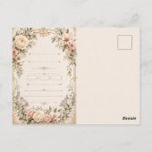 Carte postale (Dos)
