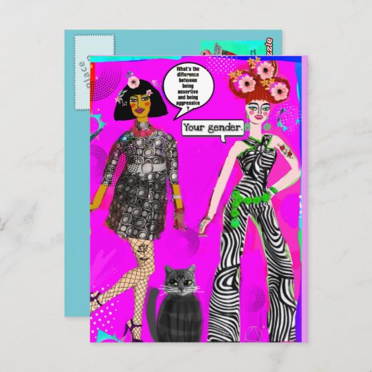 CARTE POSTALE (Devant / Derrière)