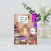 CARTE POSTALE (Debout devant)